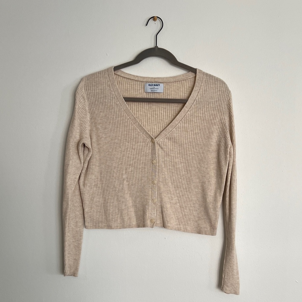 Old Navy knit long-sleeve top - size M